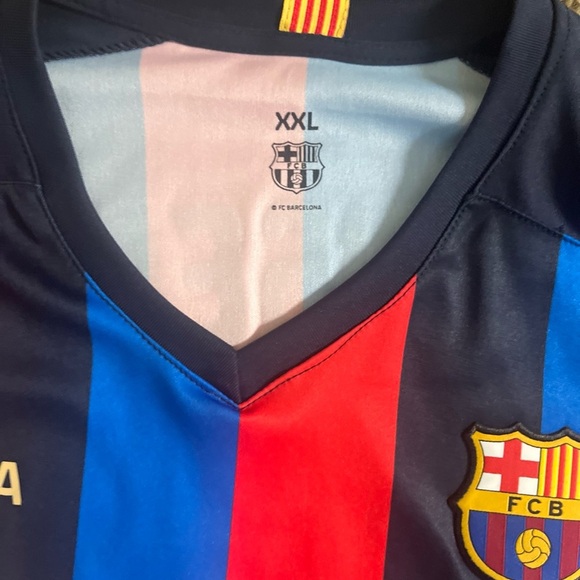 Barcelona 2023 Home Soccer Jersey Sunset #3 Mens Size 2XL - Picture 3 of 6